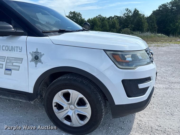 image for item FC1782 2016 Ford Explorer Police Interceptor SUV