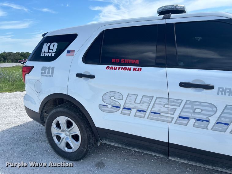 image for item FC1782 2016 Ford Explorer Police Interceptor SUV