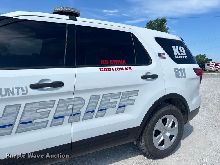 image for item FC1782 2016 Ford Explorer Police Interceptor SUV