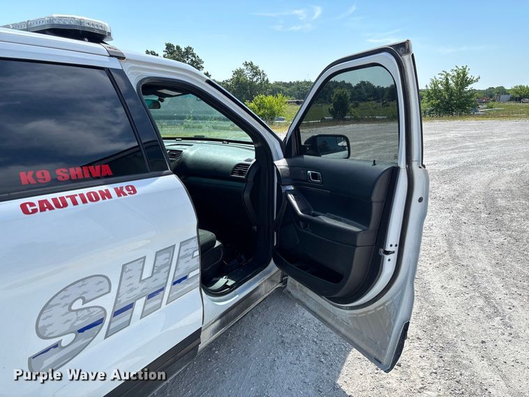 image for item FC1782 2016 Ford Explorer Police Interceptor SUV