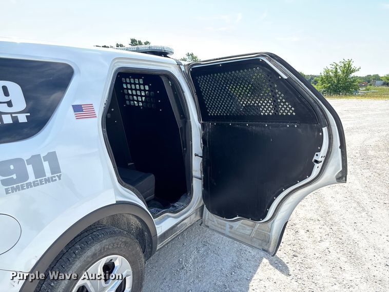 image for item FC1782 2016 Ford Explorer Police Interceptor SUV