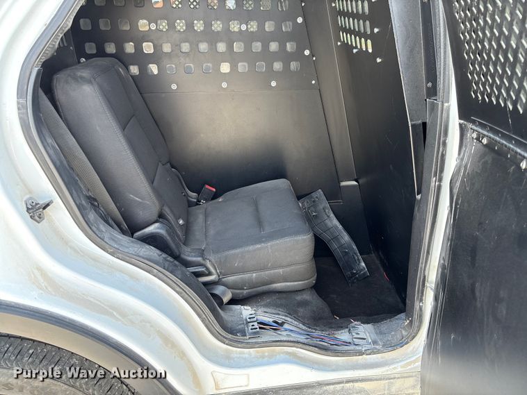 image for item FC1782 2016 Ford Explorer Police Interceptor SUV