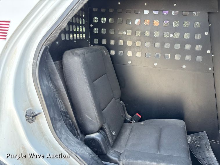 image for item FC1782 2016 Ford Explorer Police Interceptor SUV