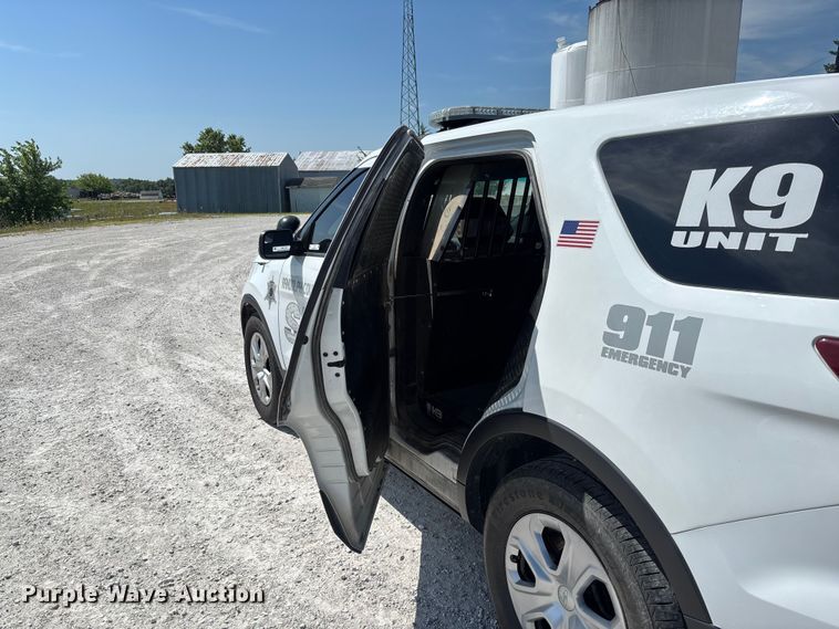 image for item FC1782 2016 Ford Explorer Police Interceptor SUV