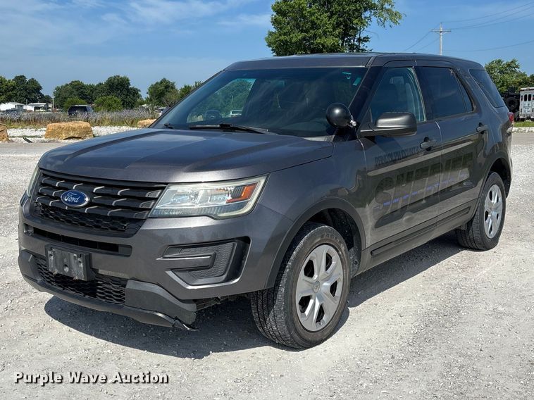 image for item FC1783 2016 Ford Explorer Police Interceptor SUV