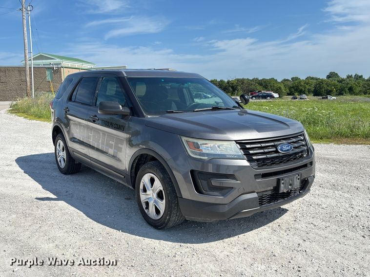 image for item FC1783 2016 Ford Explorer Police Interceptor SUV
