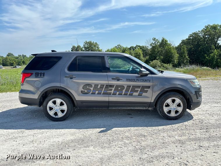 image for item FC1783 2016 Ford Explorer Police Interceptor SUV