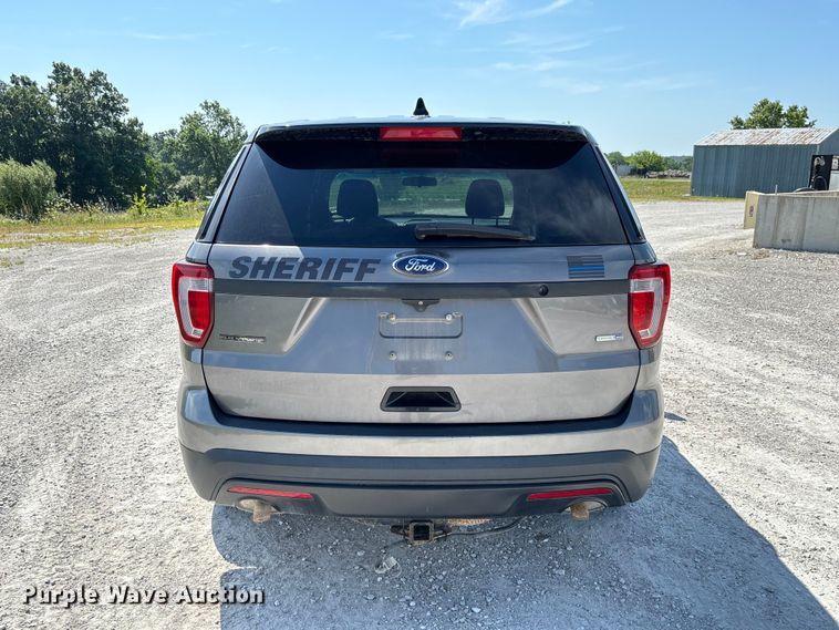 image for item FC1783 2016 Ford Explorer Police Interceptor SUV