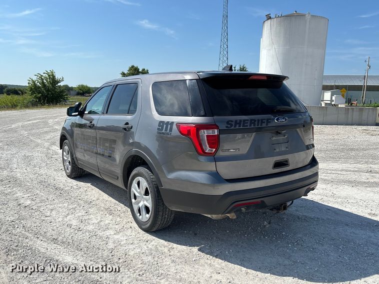 image for item FC1783 2016 Ford Explorer Police Interceptor SUV