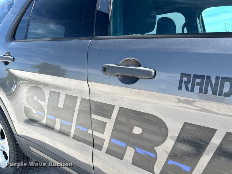 image for item FC1783 2016 Ford Explorer Police Interceptor SUV