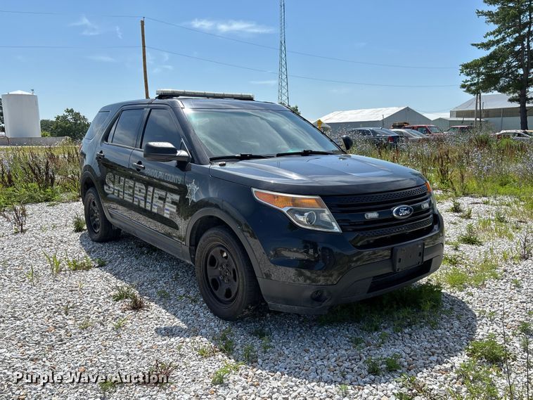 image for item FC1784 2015 Ford Explorer Police Interceptor SUV