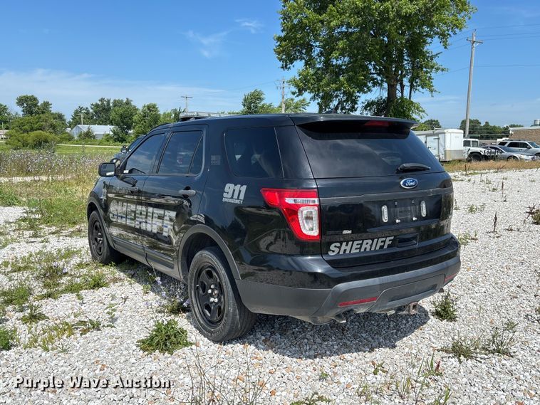 image for item FC1784 2015 Ford Explorer Police Interceptor SUV