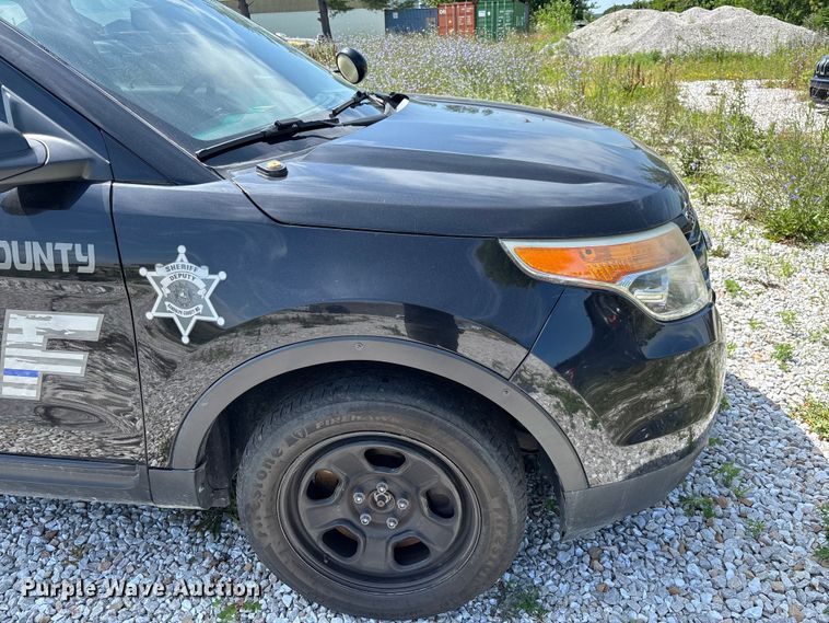 image for item FC1784 2015 Ford Explorer Police Interceptor SUV
