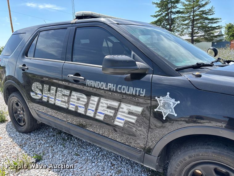 image for item FC1784 2015 Ford Explorer Police Interceptor SUV