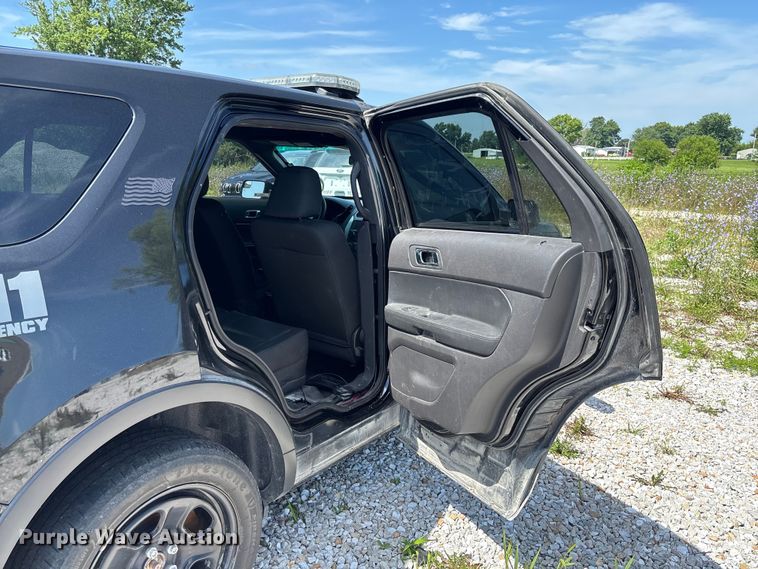 image for item FC1784 2015 Ford Explorer Police Interceptor SUV