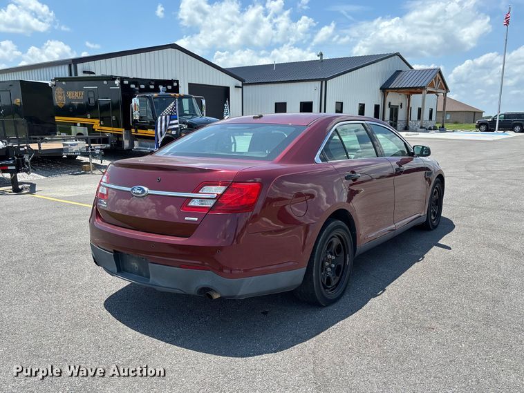 image for item FC1785 2013 Ford Taurus Police Interceptor 