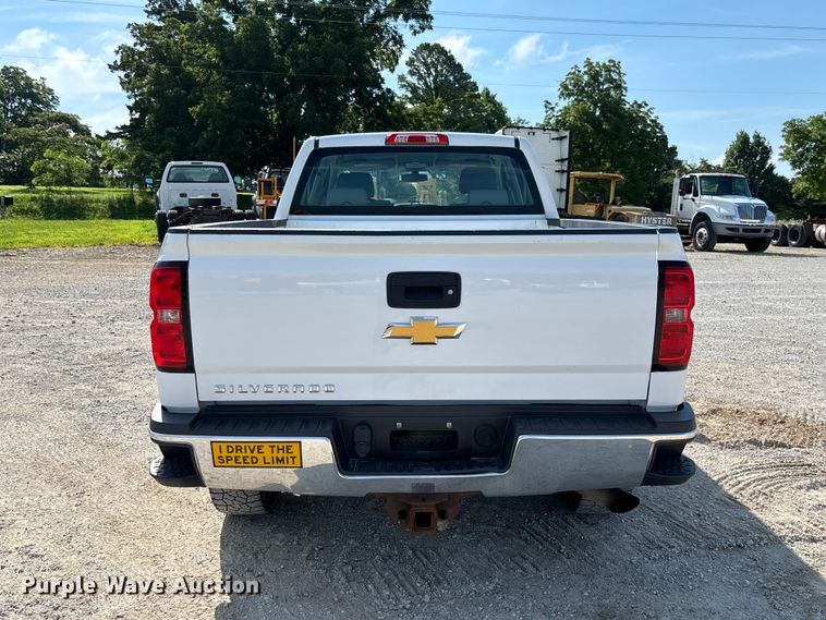 image for item FC1814 2016 Chevrolet Silverado 2500HD Ext. Cab pickup truck