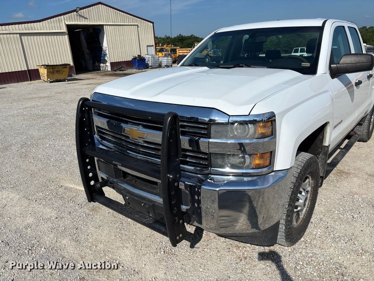 image for item FC1814 2016 Chevrolet Silverado 2500HD Ext. Cab pickup truck