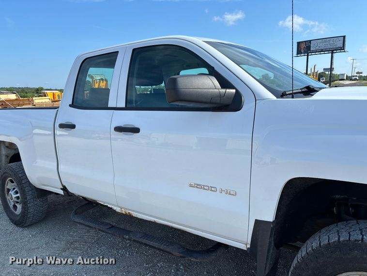 image for item FC1814 2016 Chevrolet Silverado 2500HD Ext. Cab pickup truck