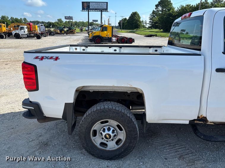 image for item FC1814 2016 Chevrolet Silverado 2500HD Ext. Cab pickup truck