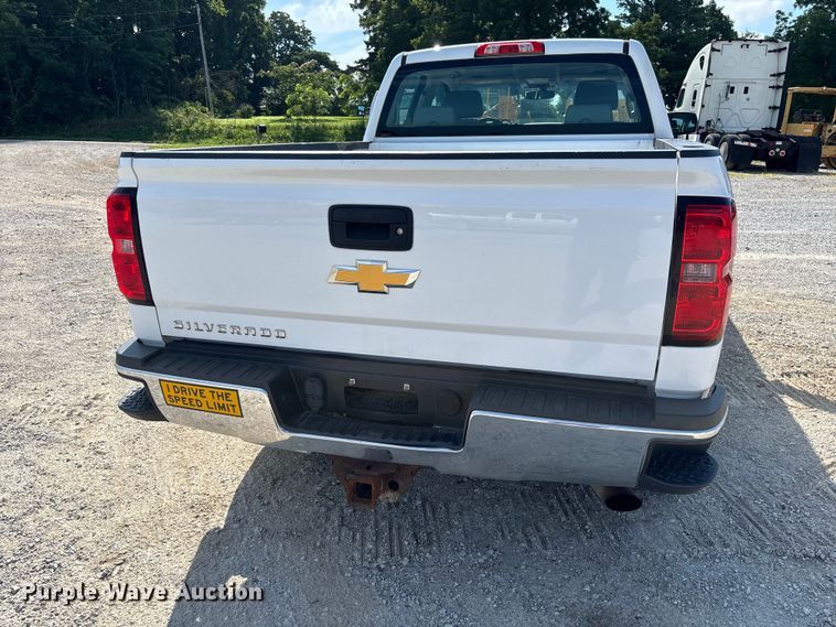 image for item FC1814 2016 Chevrolet Silverado 2500HD Ext. Cab pickup truck
