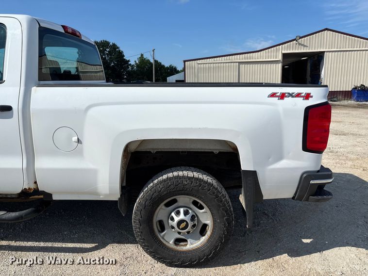 image for item FC1814 2016 Chevrolet Silverado 2500HD Ext. Cab pickup truck