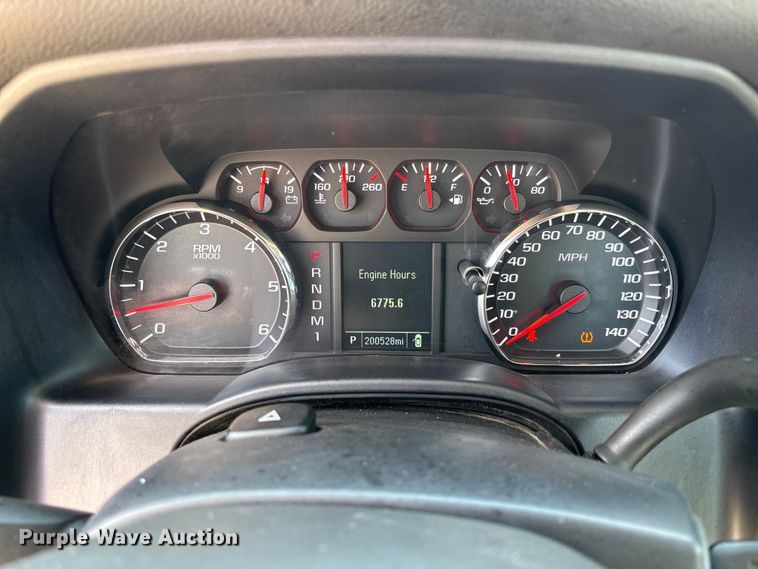 image for item FC1814 2016 Chevrolet Silverado 2500HD Ext. Cab pickup truck