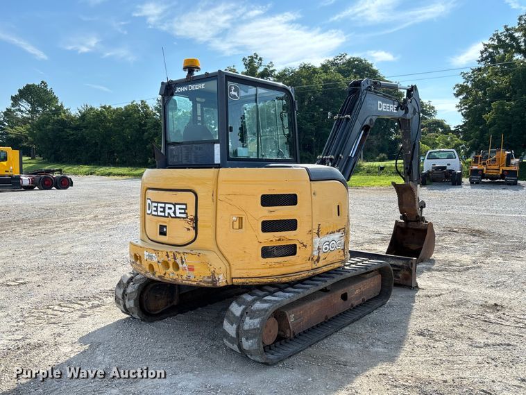 image for item FC1815 2014 John Deere 60G mini excavator
