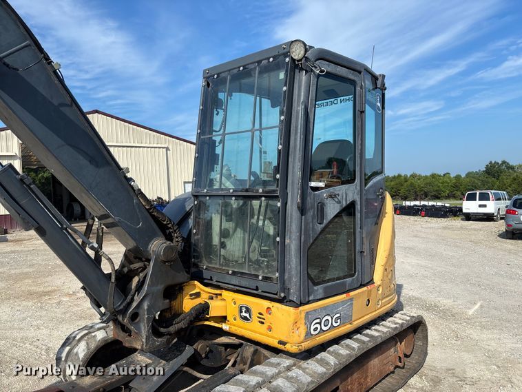 image for item FC1815 2014 John Deere 60G mini excavator