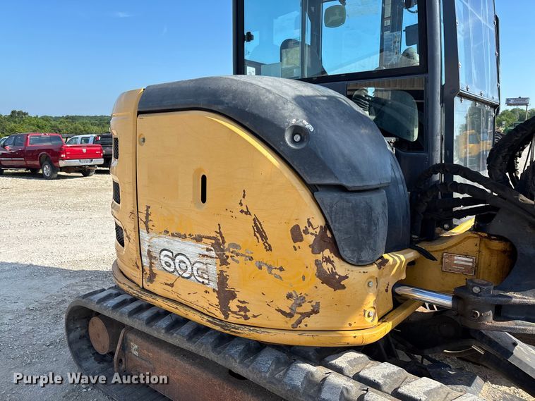 image for item FC1815 2014 John Deere 60G mini excavator
