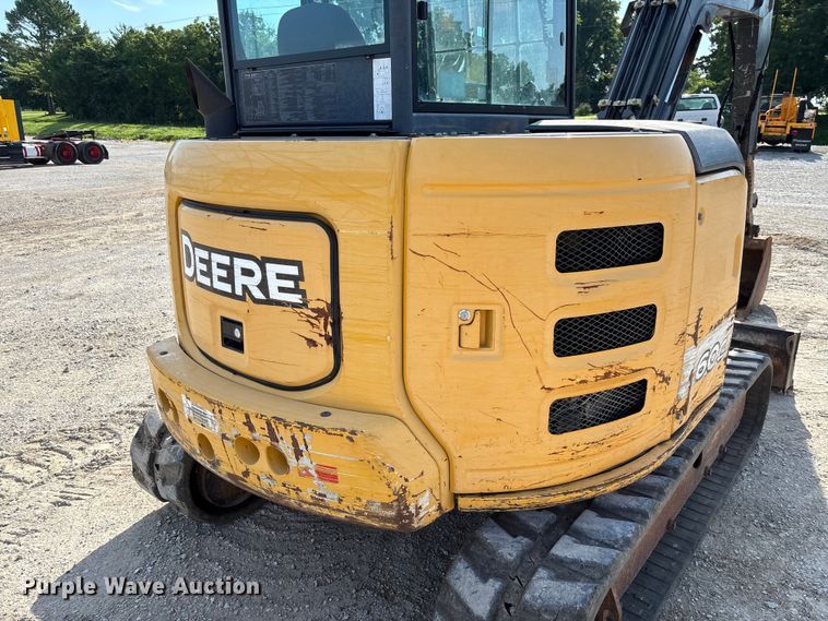 image for item FC1815 2014 John Deere 60G mini excavator