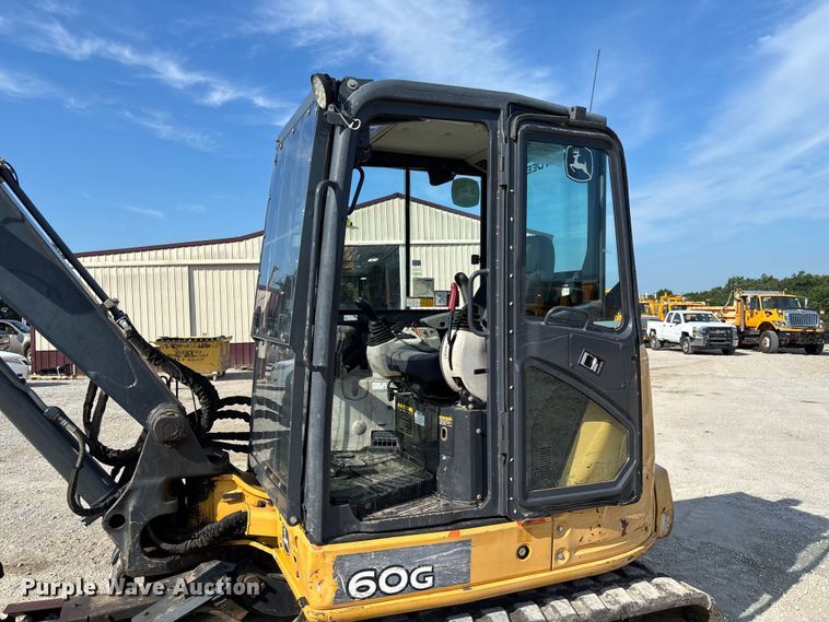 image for item FC1815 2014 John Deere 60G mini excavator