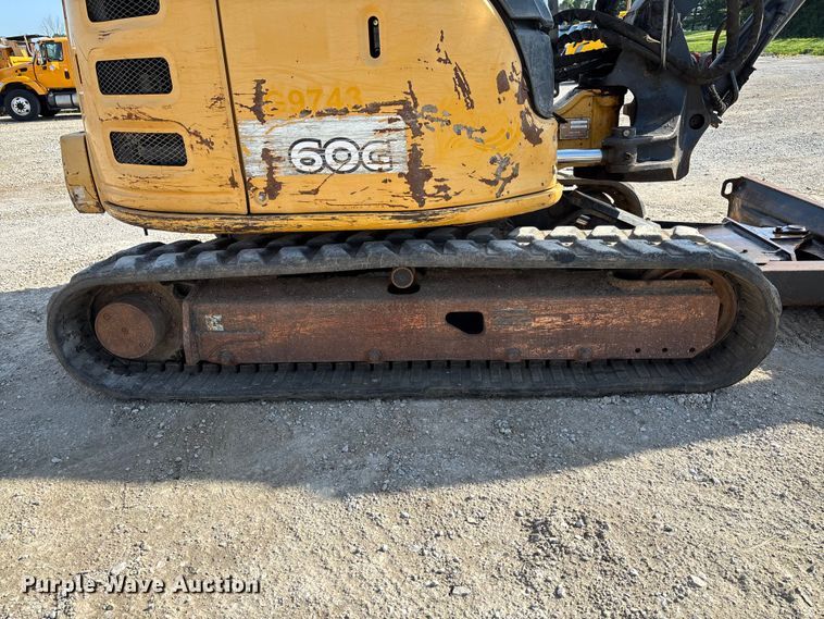 image for item FC1815 2014 John Deere 60G mini excavator