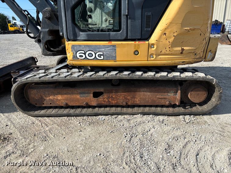 image for item FC1815 2014 John Deere 60G mini excavator