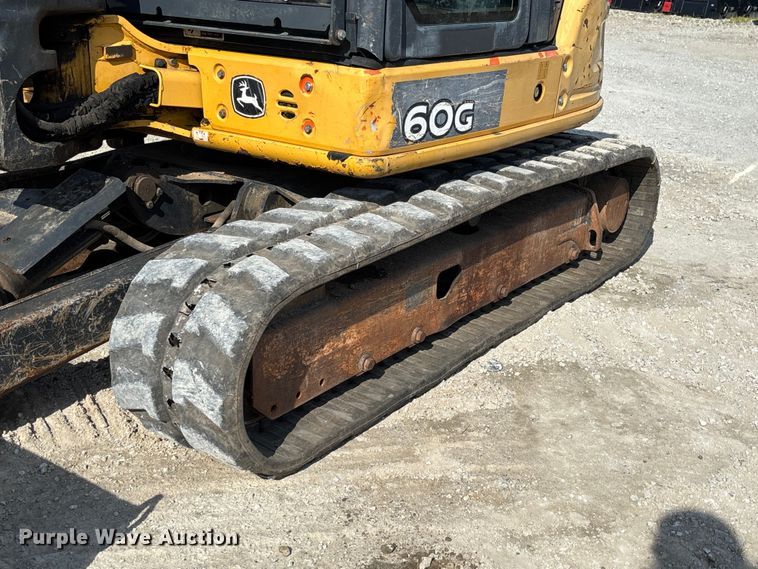 image for item FC1815 2014 John Deere 60G mini excavator