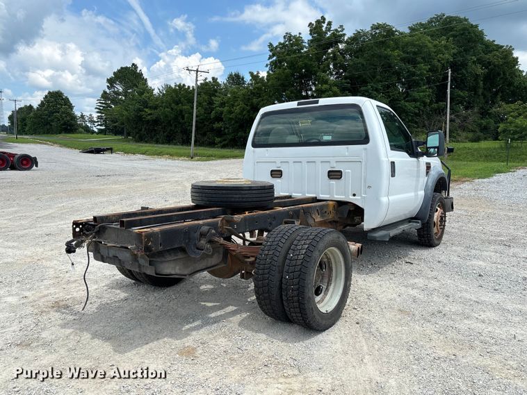 image for item FC1818 2008 Ford F550 Super Duty XL truck cab and chassis