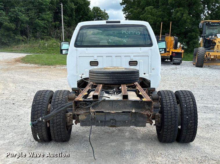 image for item FC1818 2008 Ford F550 Super Duty XL truck cab and chassis