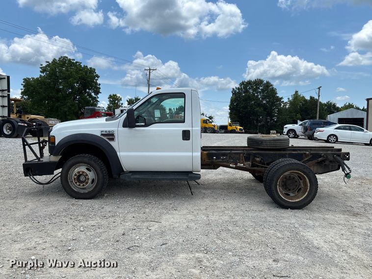 image for item FC1818 2008 Ford F550 Super Duty XL truck cab and chassis