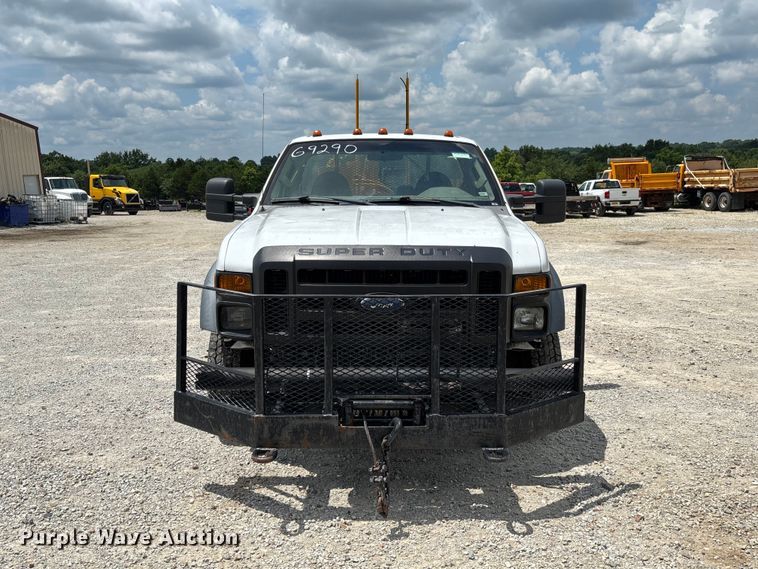 image for item FC1819 2008 Ford F450 Super Duty  flatbed truck