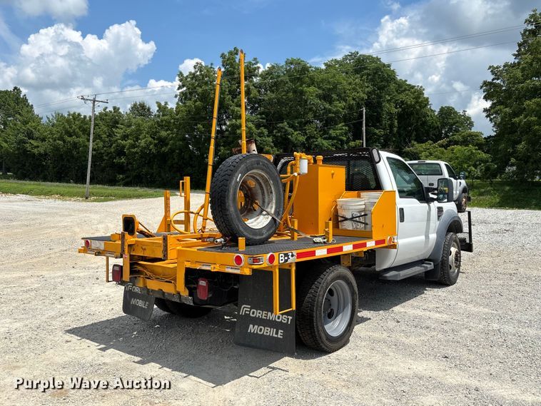 image for item FC1819 2008 Ford F450 Super Duty  flatbed truck