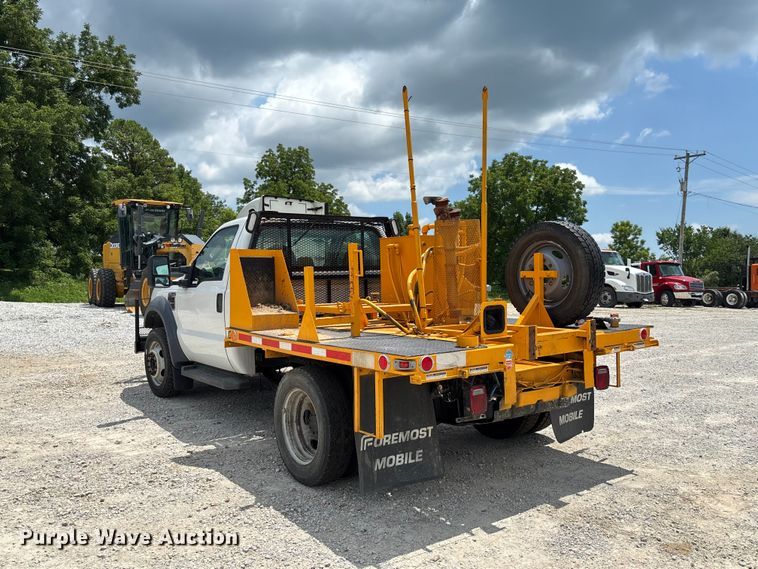 image for item FC1819 2008 Ford F450 Super Duty  flatbed truck