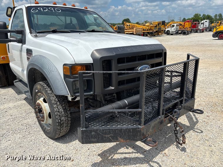 image for item FC1819 2008 Ford F450 Super Duty  flatbed truck