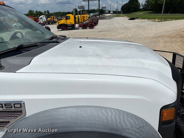 image for item FC1819 2008 Ford F450 Super Duty  flatbed truck