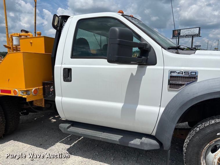 image for item FC1819 2008 Ford F450 Super Duty  flatbed truck