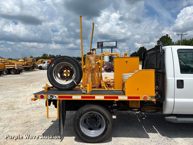 image for item FC1819 2008 Ford F450 Super Duty  flatbed truck