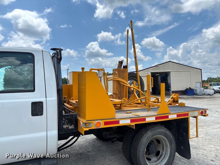 image for item FC1819 2008 Ford F450 Super Duty  flatbed truck