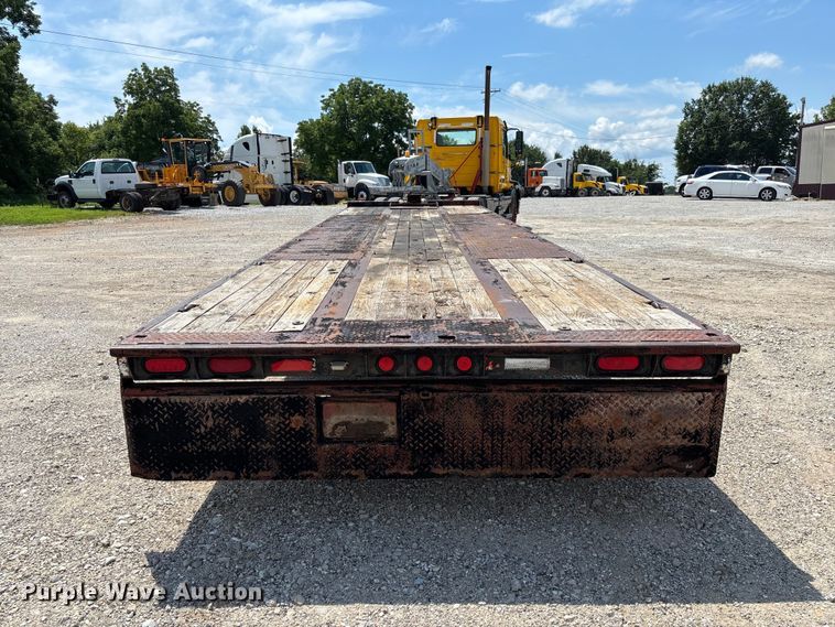 image for item FC1822 1997 Dakota Trail-Eze PDLX20TC31 tilt deck equipment trailer