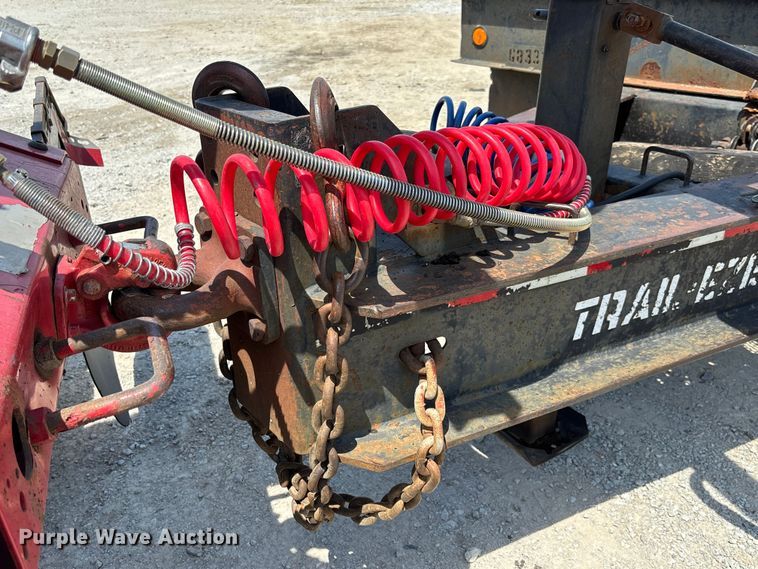 image for item FC1822 1997 Dakota Trail-Eze PDLX20TC31 tilt deck equipment trailer