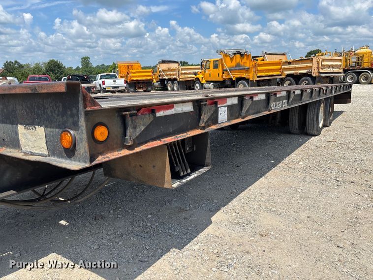 image for item FC1822 1997 Dakota Trail-Eze PDLX20TC31 tilt deck equipment trailer