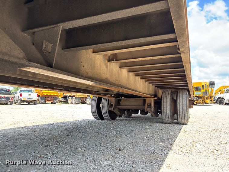 image for item FC1822 1997 Dakota Trail-Eze PDLX20TC31 tilt deck equipment trailer
